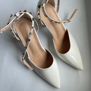 Shein Rivet Decor High Heeled Pumps. Size 8.5